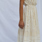 Pleated Drawstring Dress